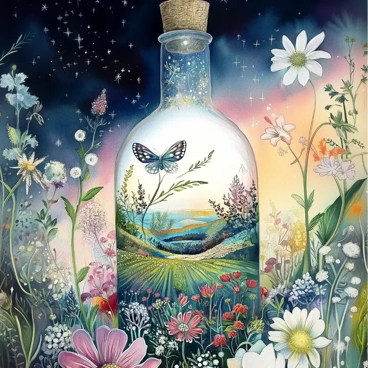 World in a cup: Fairytales in a Glass