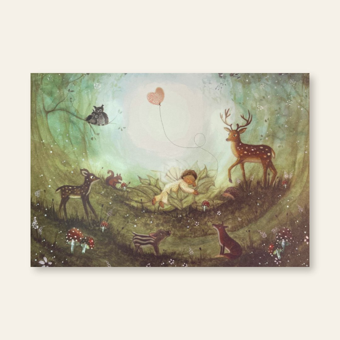 Ansichtkaart baby dream