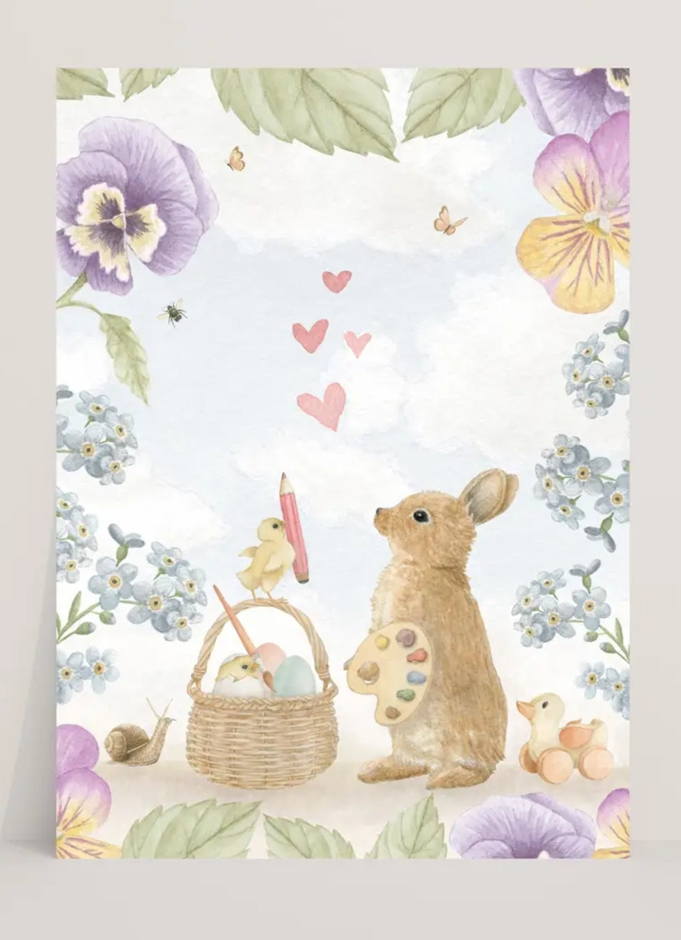Ansichtkaart Lovely spring