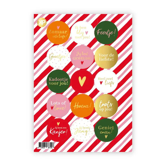 Stickervel | Liefs