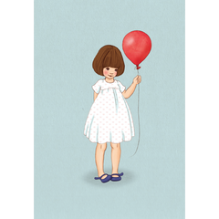 Ansichtkaart Belle's balloon