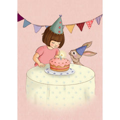 Ansichtkaart Birthday Wishes