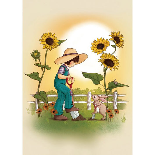Ansichtkaart Harvesting Sunshine