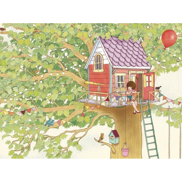 Ansichtkaart Treehouse