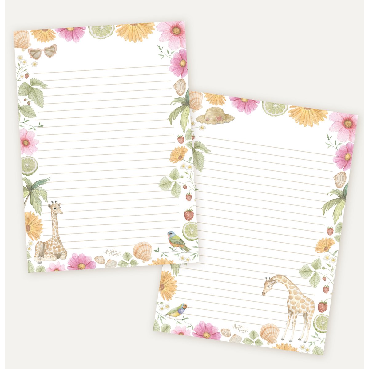 Notitieblok zomer A5