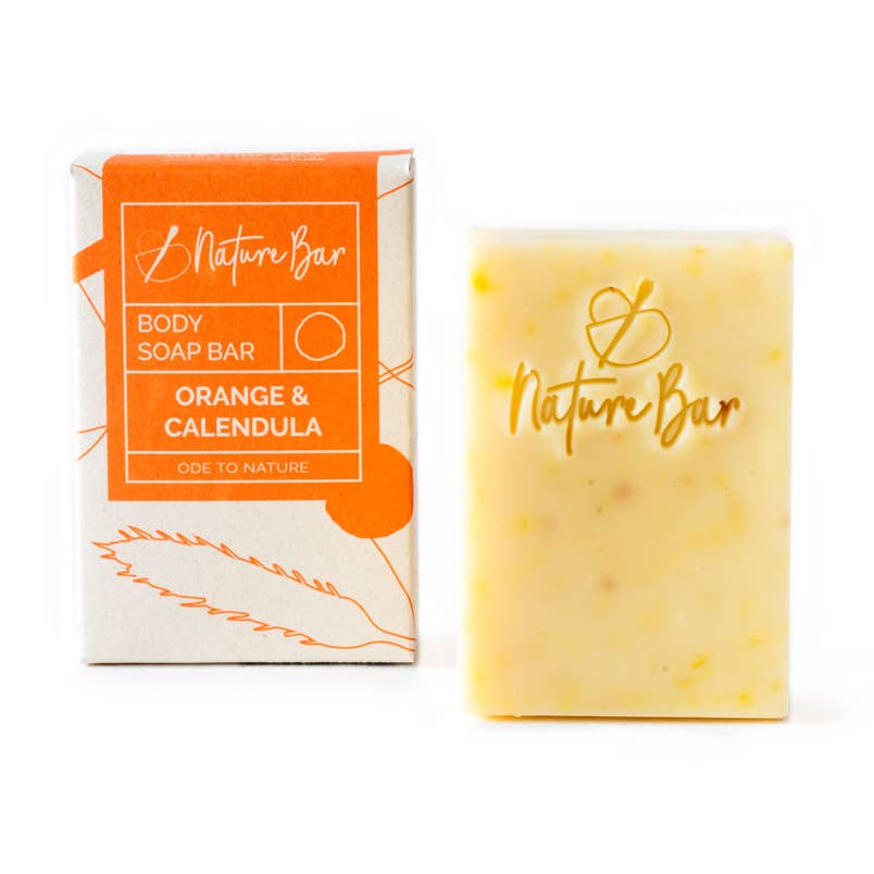 Kalmerende Natuurlijke Zeep – Sinaasappel & Calendula