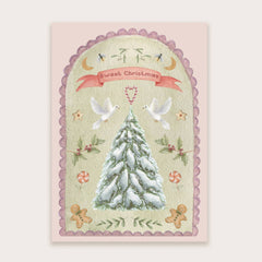 Sweet Christmas – Botanische kerstkaart