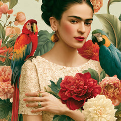Ansichtkaart Frida Kahlo Tropical harmony
